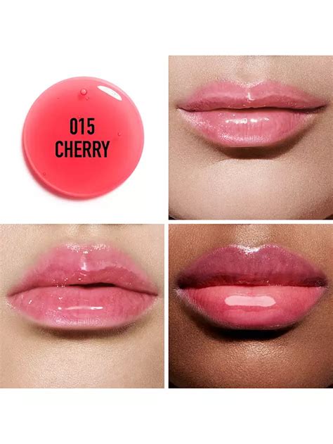 cherry addict lip glow oil.